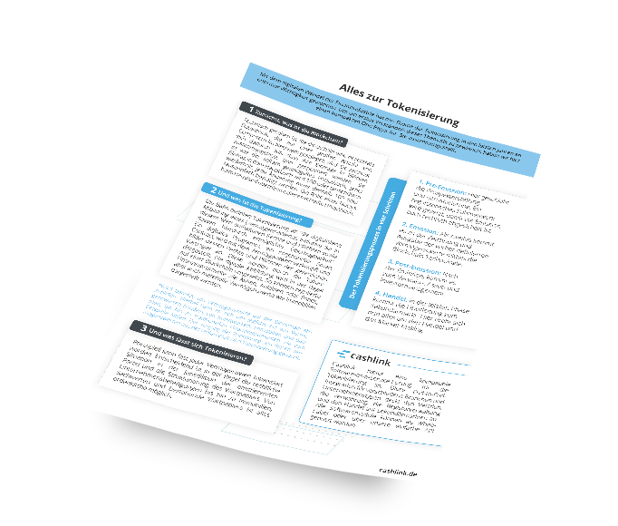 tokenisierung onepager von Wealth Partners Tegernsee GmbH mockup